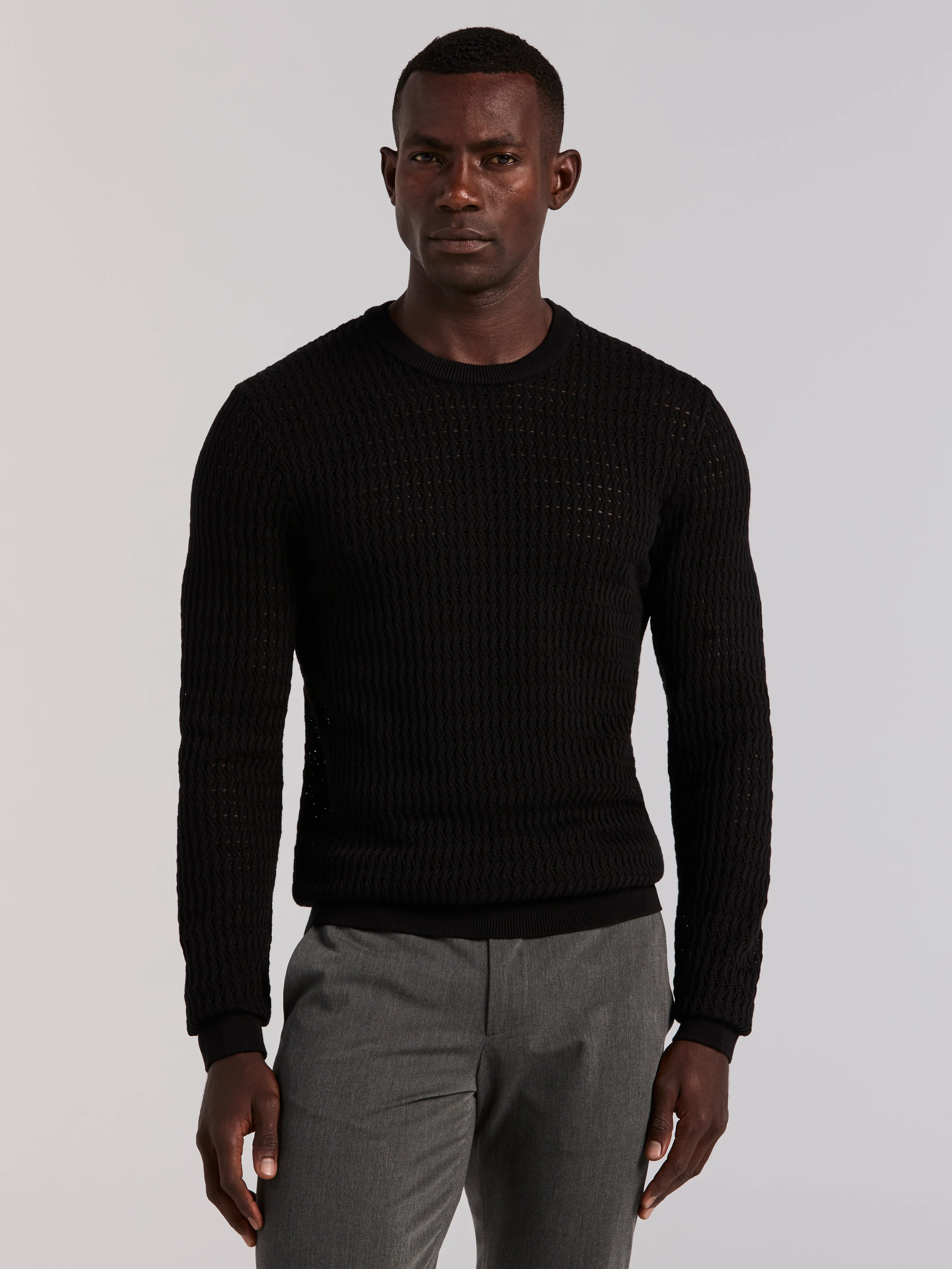 Cotton Crew Neck Sweater - Image 6