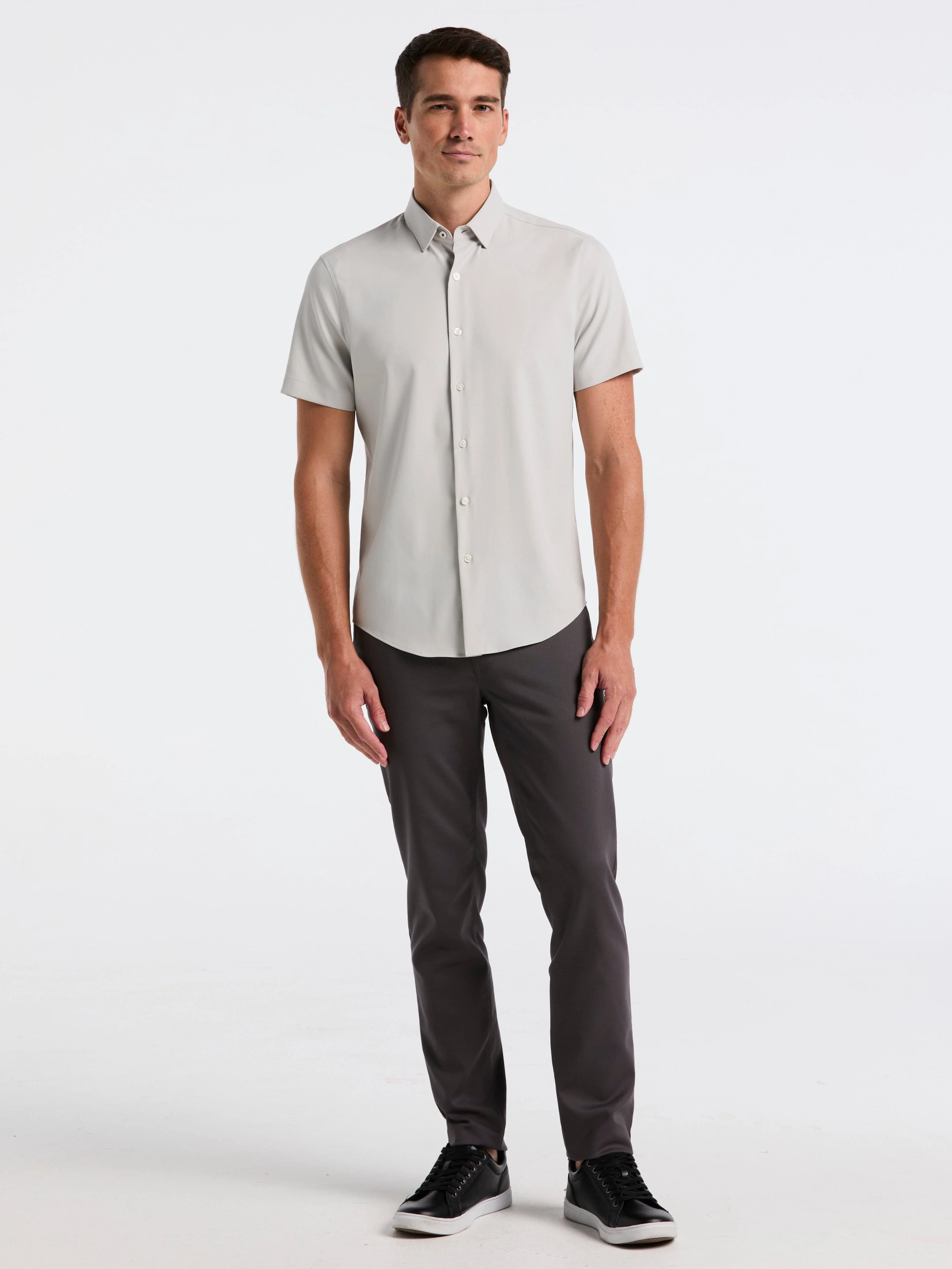 Slim Fit Double Cloth 5-Pocket Pants - Image 15