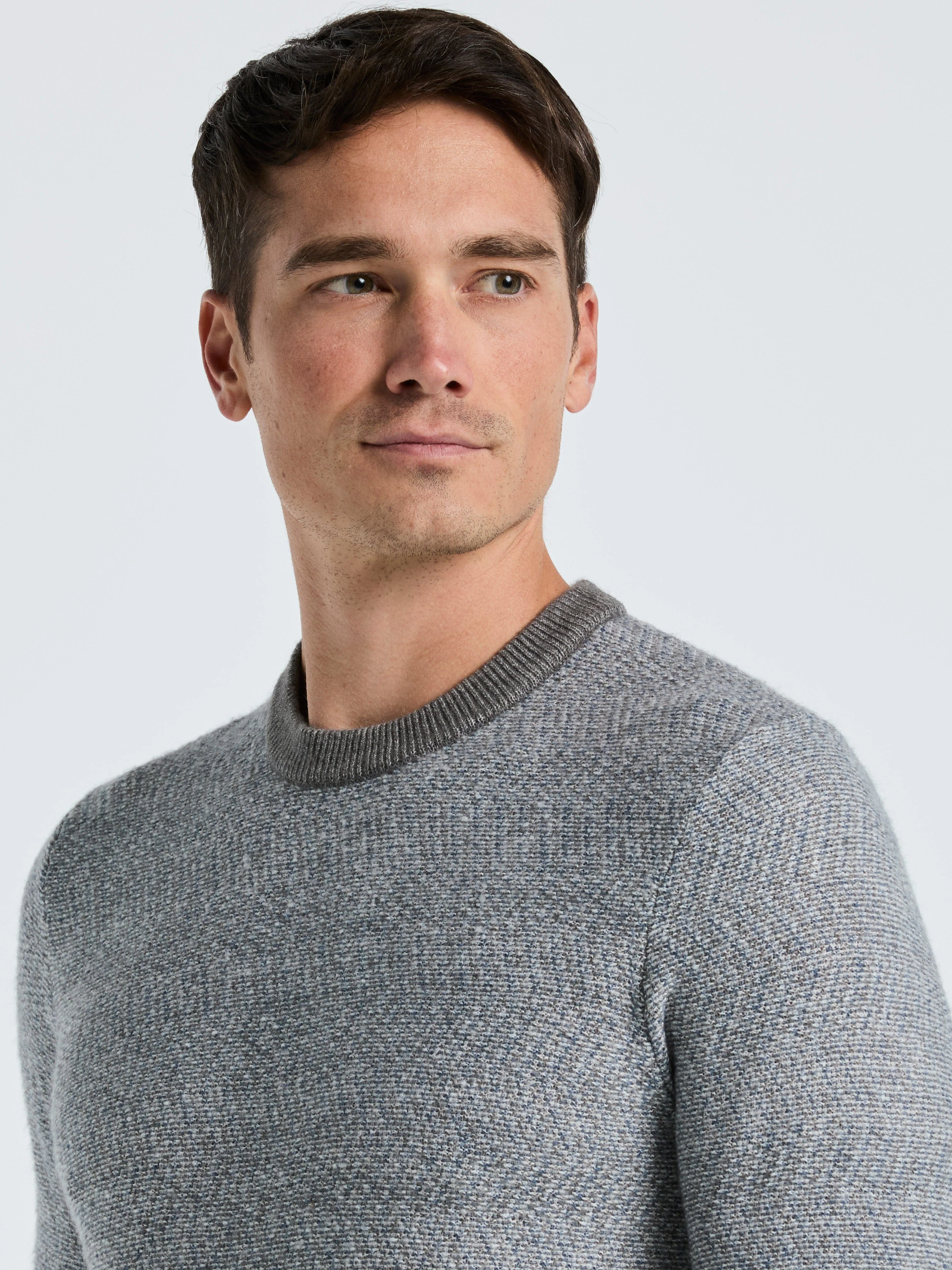Herringbone Crew Neck Sweater - Image 6