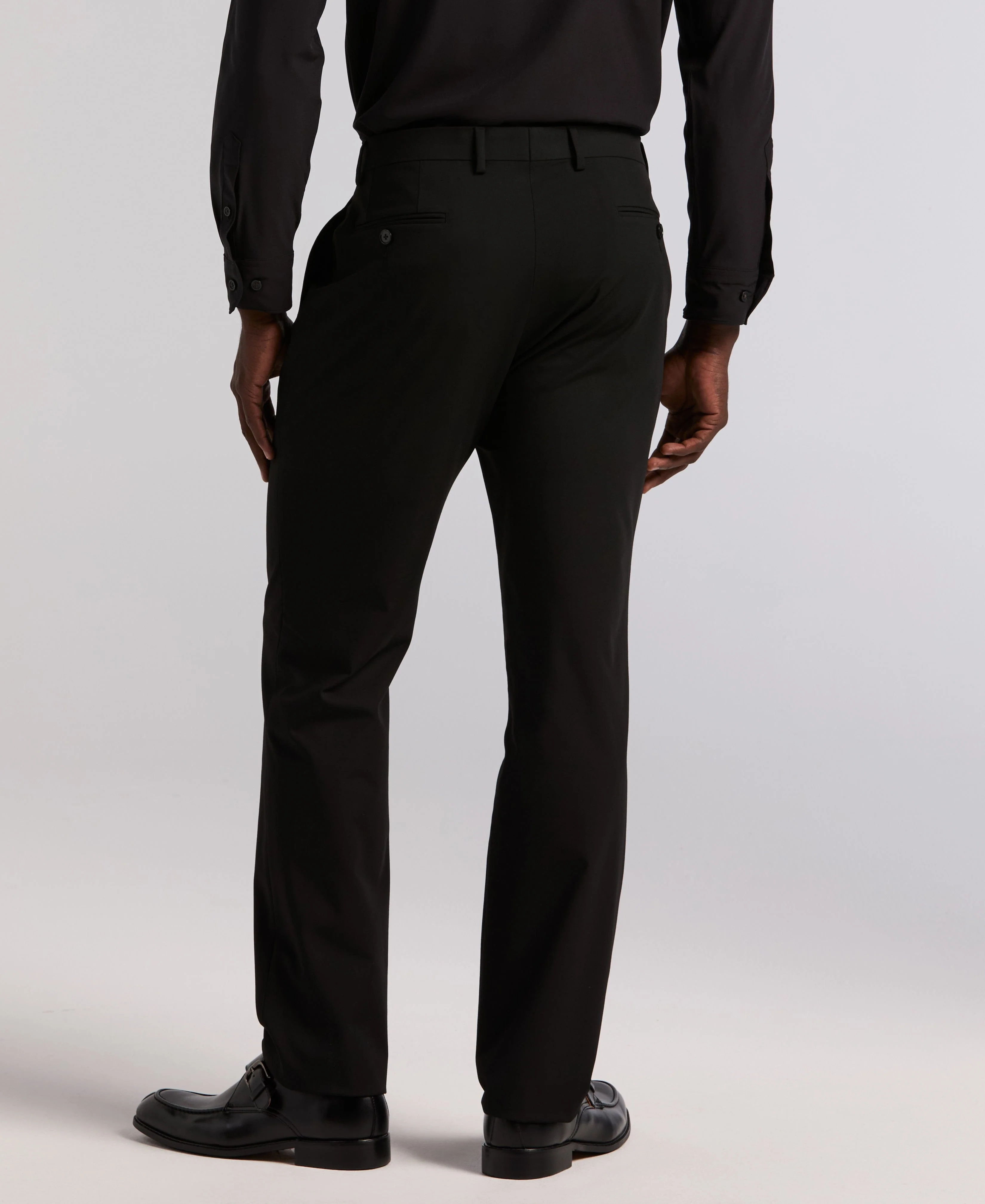 Slim Fit Gabardine Suit Pant - Image 3