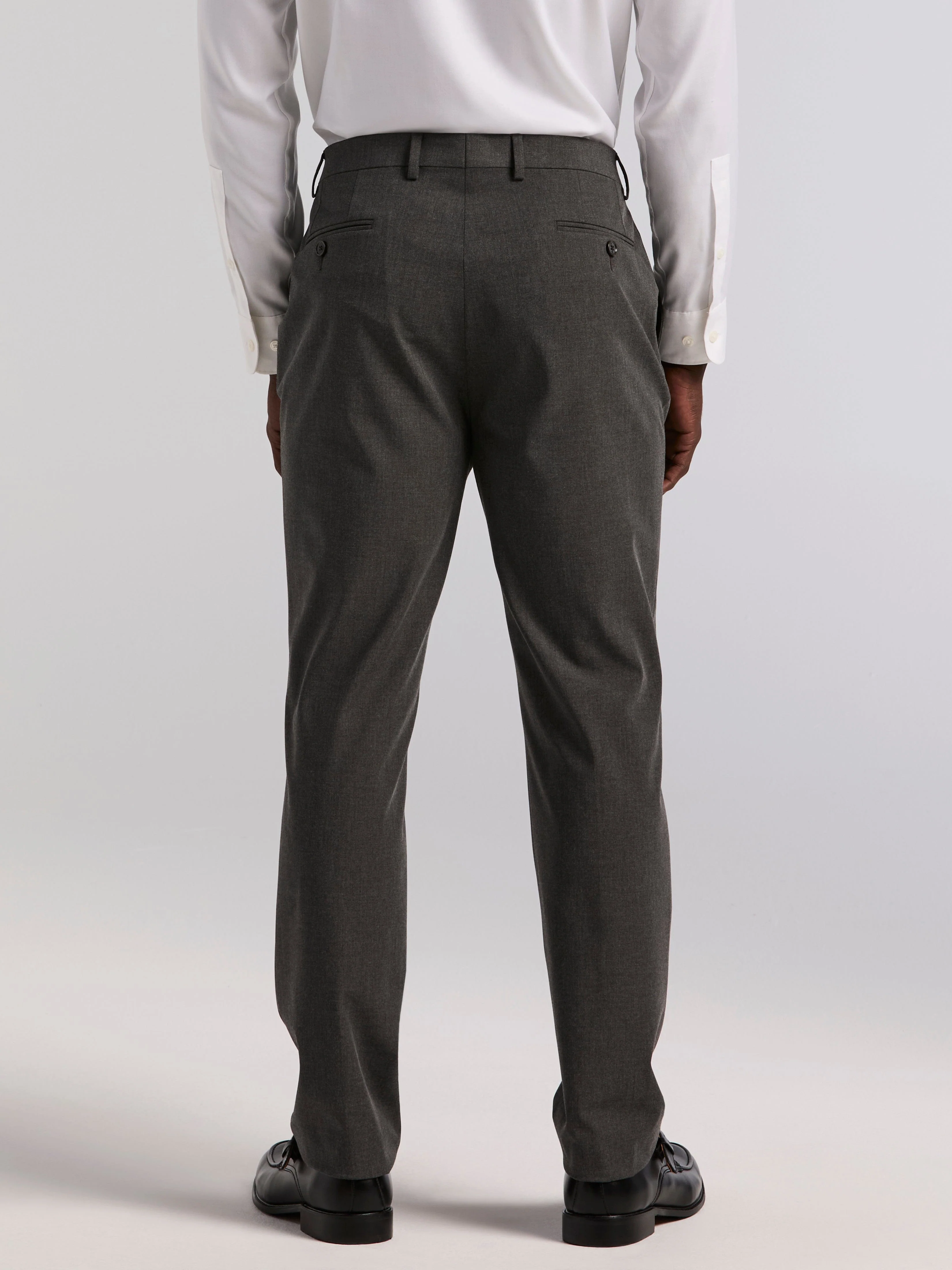 Slim Fit Gabardine Suit Pant - Image 8