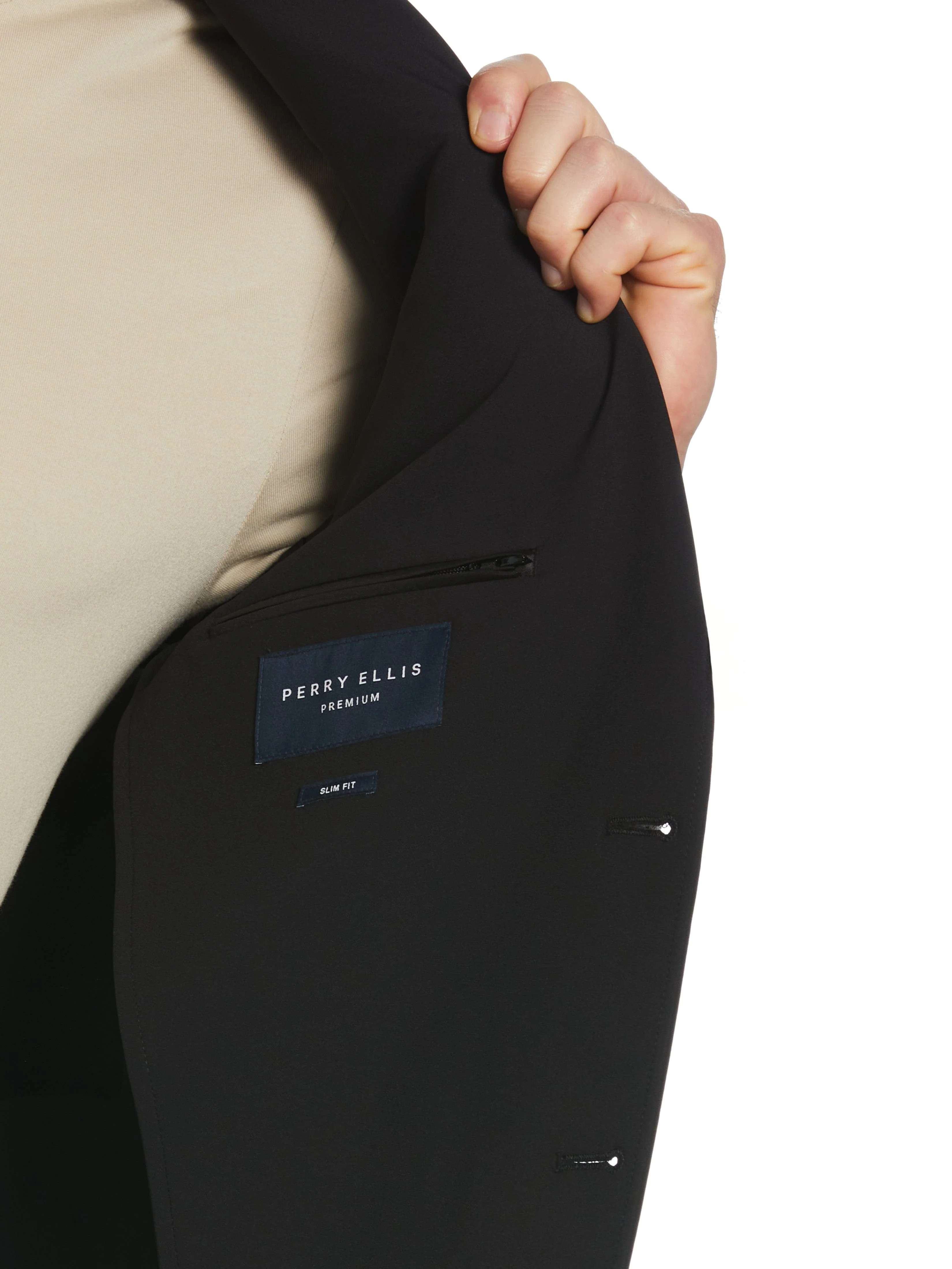 Slim Fit Tech Suit Jacket - Image 5